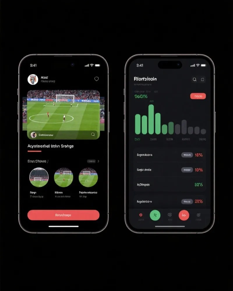 欧冠 App Interface